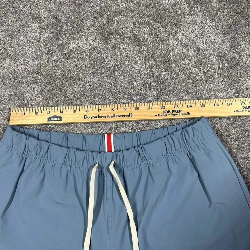 Run Cannonball Run Tracksmith Swim Trunk Board Shorts Size Large Slate/Blue